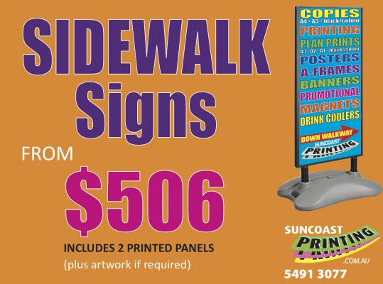 Sidewalk Signs