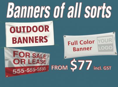 Banners - Sunshine Coast