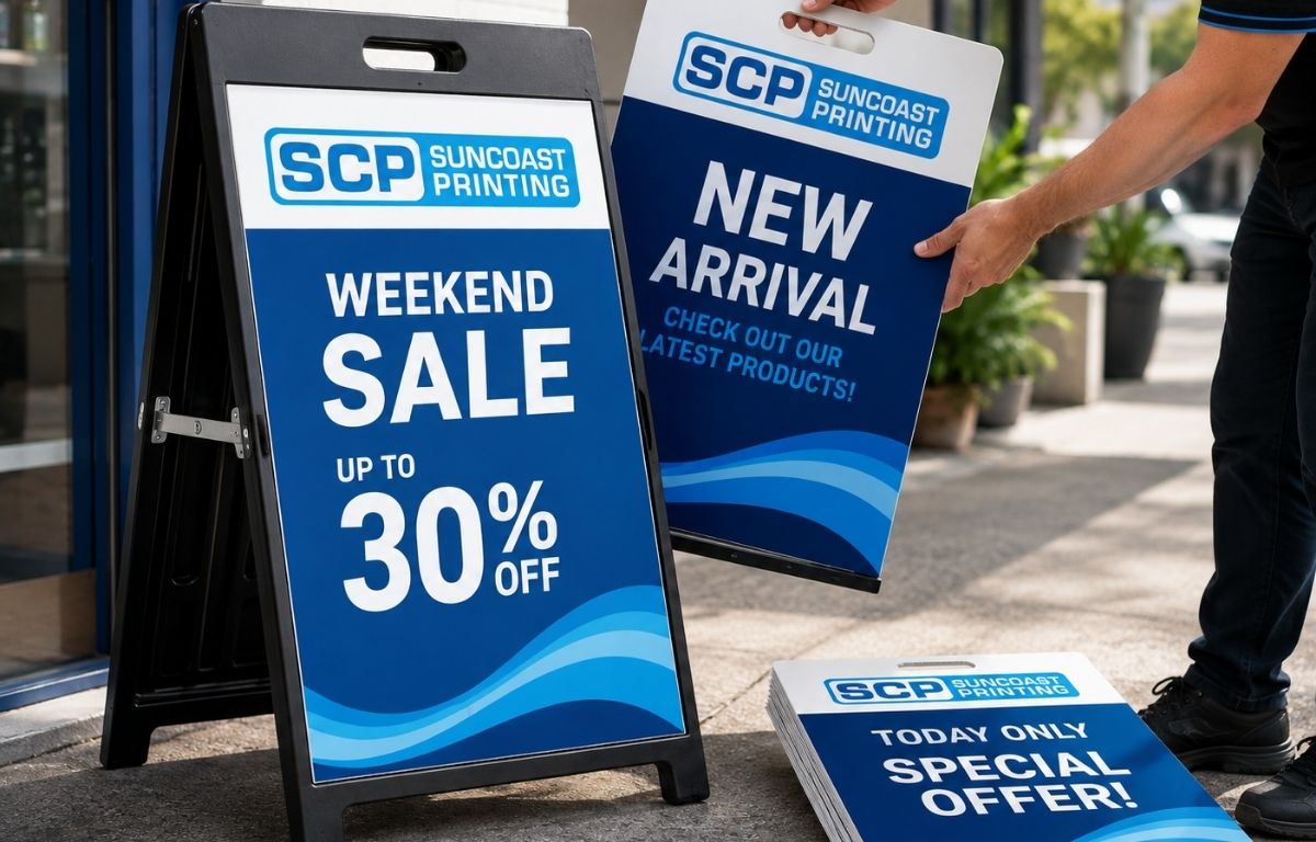 A Sign banners